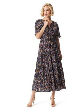 Jessica Simpson Floral Maxi Dress Size OX